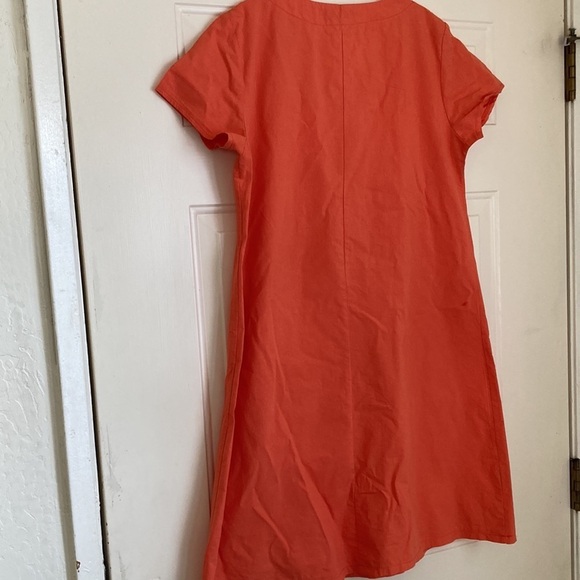 🌈 Miss Look hand stenciled Poppy A line dress cotton blend vintage dress - Picture 5 of 5